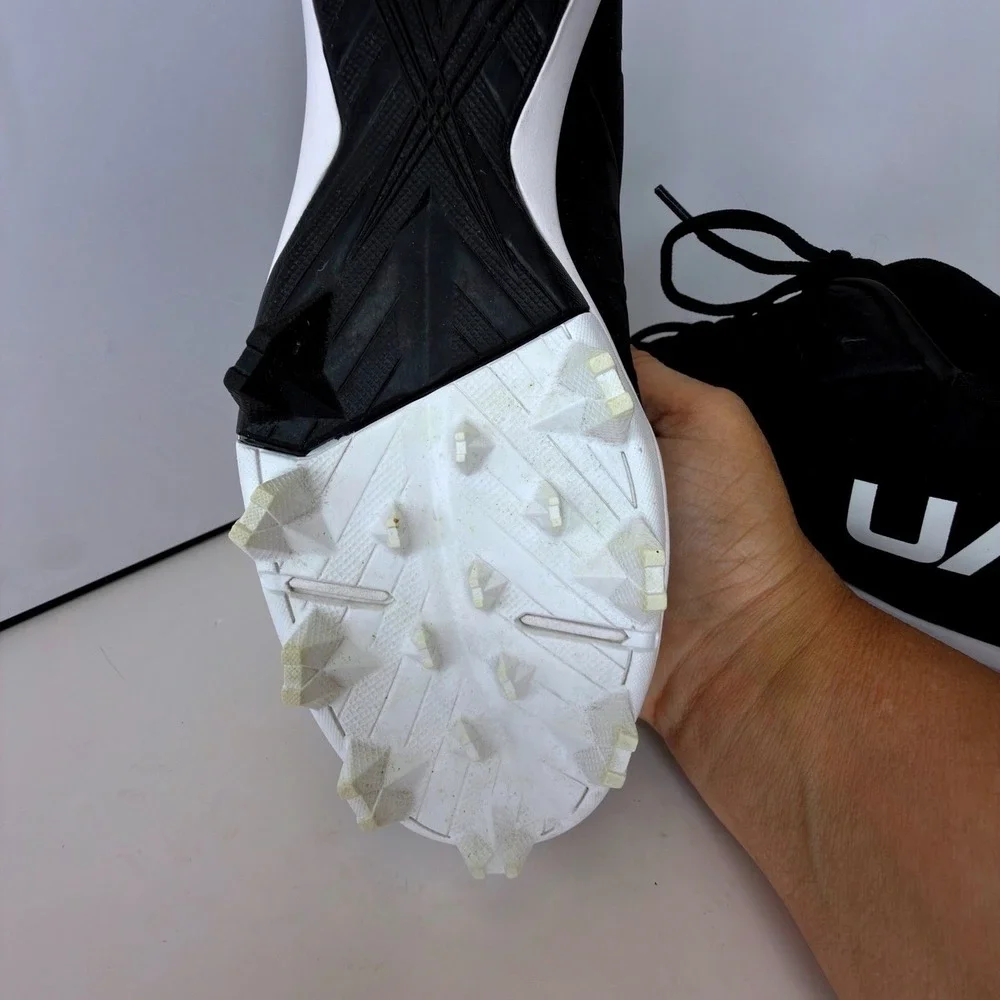 Under Armour Leadoff Low RM Youth Baseball Cleats Black White 3026607001 Size 5Y